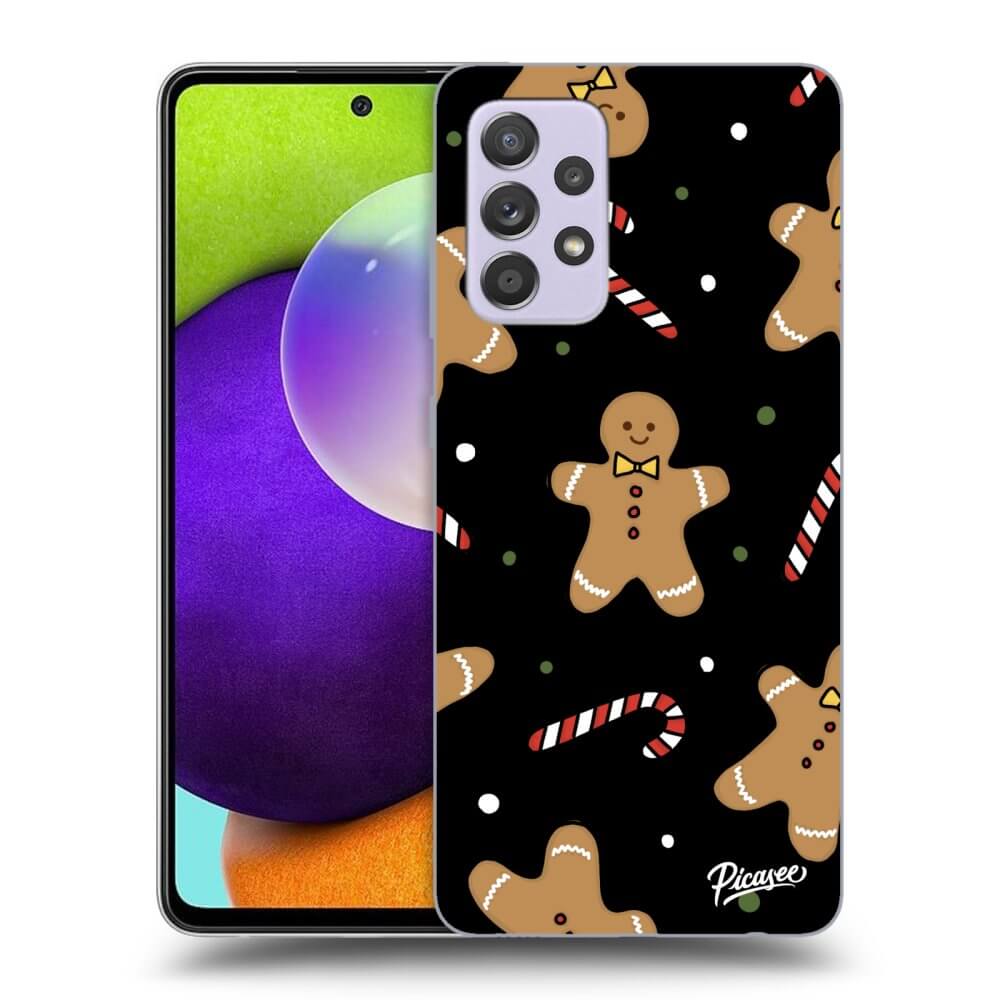Picasee silikónový čierny obal pre Samsung Galaxy A52 5G A525F - Gingerbread