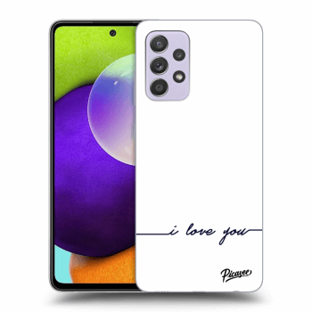 Picasee ULTIMATE CASE pro Samsung Galaxy A52 A525F - I love you
