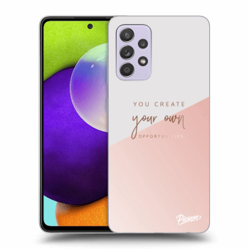 Picasee silikónový čierny obal pre Samsung Galaxy A52 A525F - You create your own opportunities