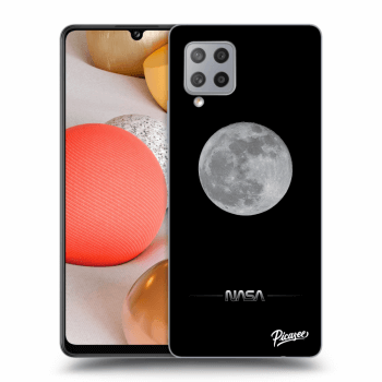 Picasee silikónový prehľadný obal pre Samsung Galaxy A42 A426B - Moon Minimal
