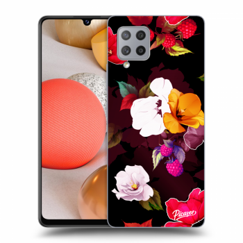 Obal pre Samsung Galaxy A42 A426B - Flowers and Berries