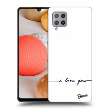 Picasee ULTIMATE CASE pro Samsung Galaxy A42 A426B - I love you