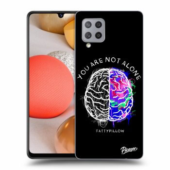 Obal pre Samsung Galaxy A42 A426B - Brain - White