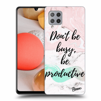 Picasee ULTIMATE CASE pro Samsung Galaxy A42 A426B - Don't be busy, be productive
