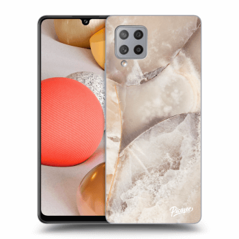 Obal pre Samsung Galaxy A42 A426B - Cream marble