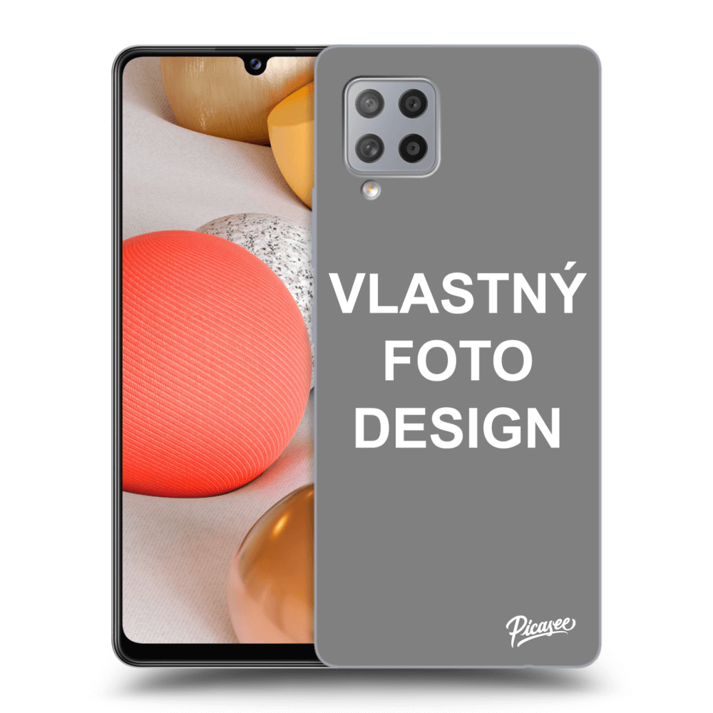 Picasee silikónový prehľadný obal pre Samsung Galaxy A42 A426B - Vlastný fotka/motiv