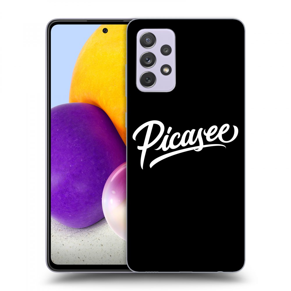 Picasee ULTIMATE CASE pro Samsung Galaxy A72 A725F - Picasee - old logo - white