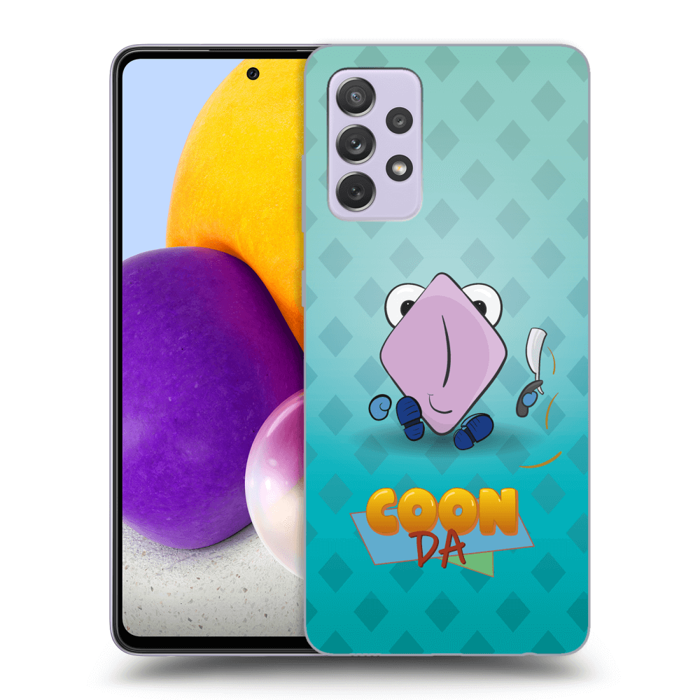 Picasee silikónový čierny obal pre Samsung Galaxy A72 A725F - COONDA holátko - světlá