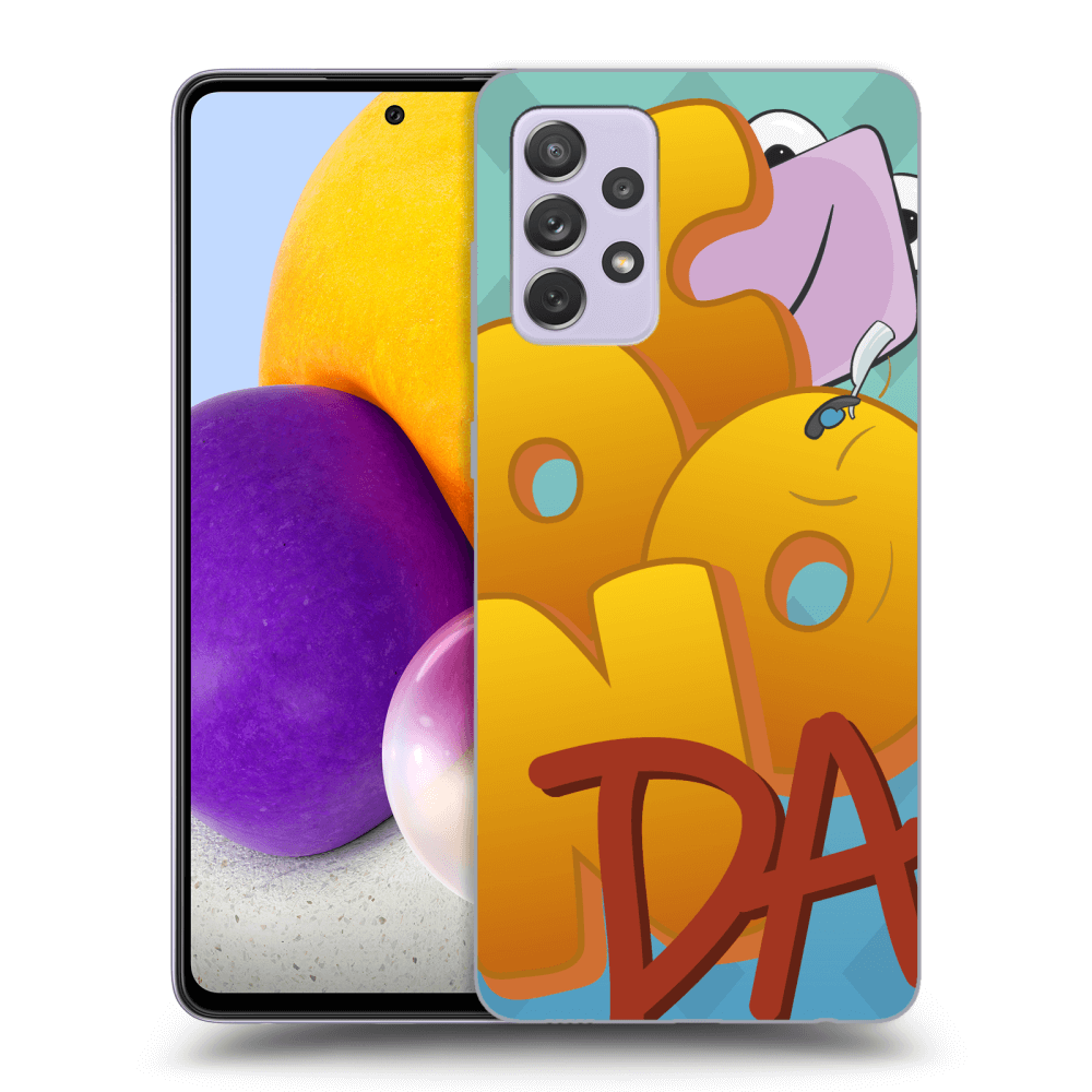 Picasee silikónový čierny obal pre Samsung Galaxy A72 A725F - Obří COONDA