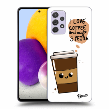 Obal pre Samsung Galaxy A72 A725F - Cute coffee