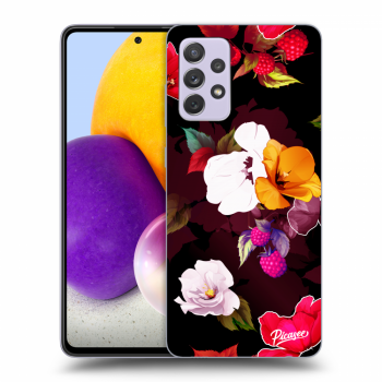 Obal pre Samsung Galaxy A72 A725F - Flowers and Berries