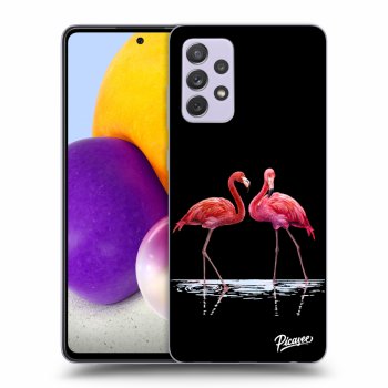Obal pre Samsung Galaxy A72 A725F - Flamingos couple
