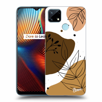 Picasee silikónový čierny obal pre Realme 7i - Boho style