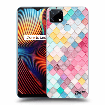 Obal pre Realme 7i - Colorful roof