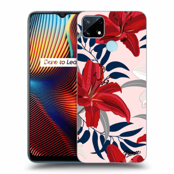 Obal pre Realme 7i - Red Lily