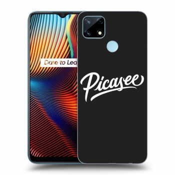 Picasee silikónový čierny obal pre Realme 7i - Picasee - White