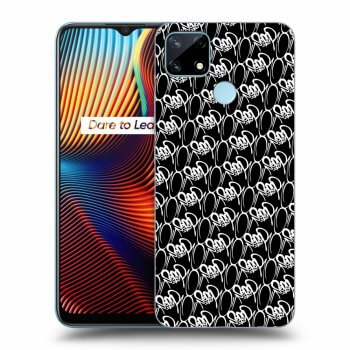 Obal pre Realme 7i - Separ - White On Black 2