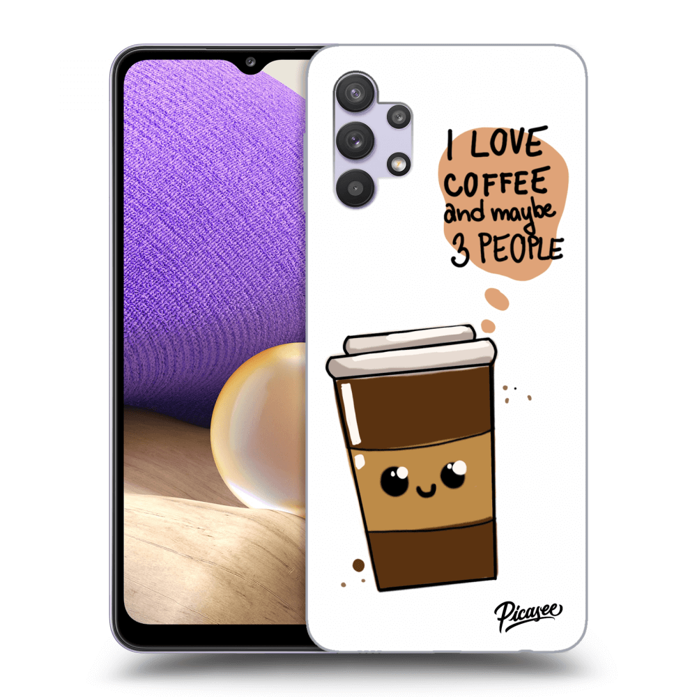 Picasee ULTIMATE CASE pro Samsung Galaxy A32 5G A326B - Cute coffee