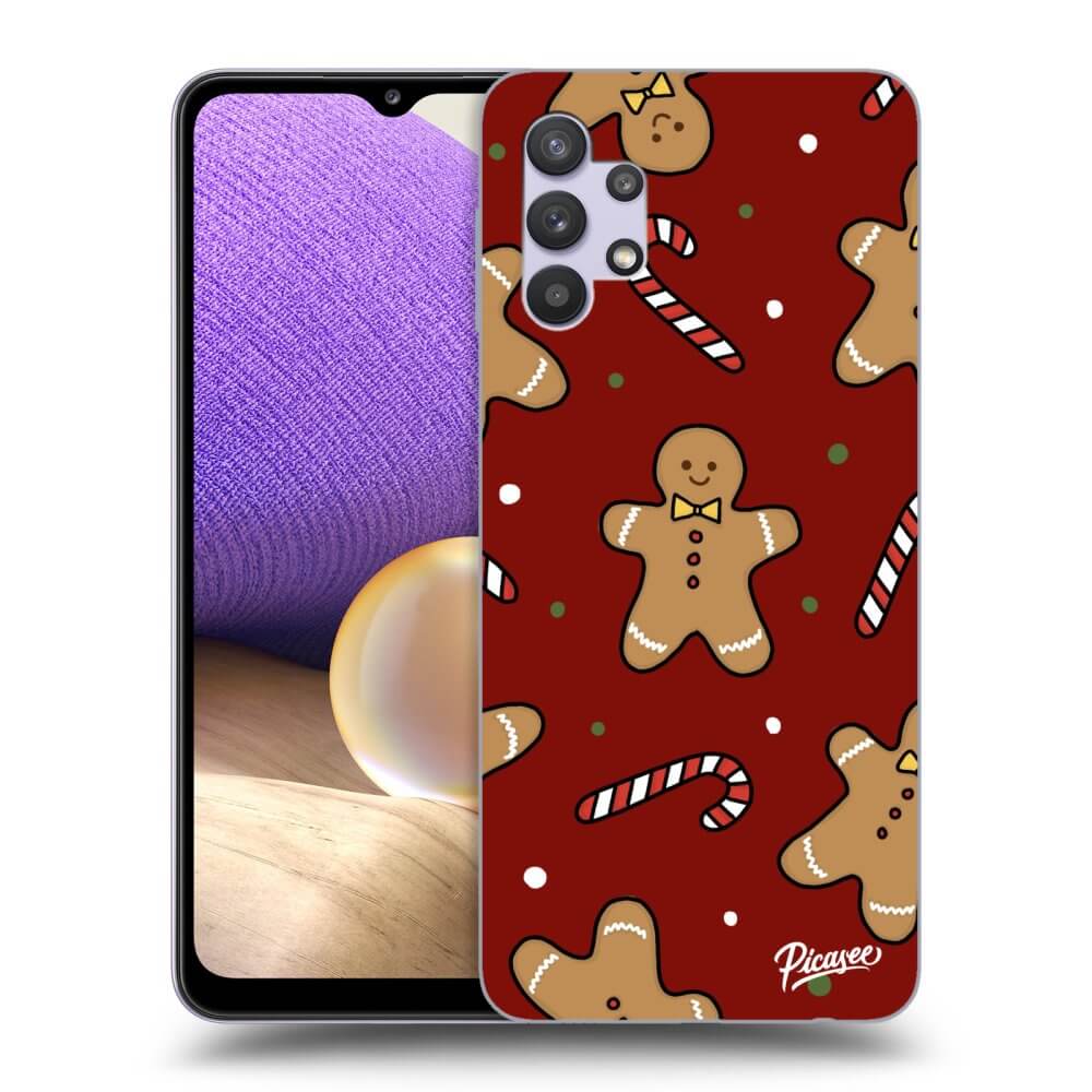 Picasee silikónový prehľadný obal pre Samsung Galaxy A32 5G A326B - Gingerbread 2