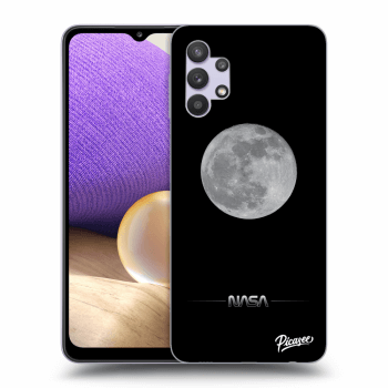 Picasee silikónový čierny obal pre Samsung Galaxy A32 5G A326B - Moon Minimal