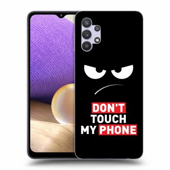 Obal pre Samsung Galaxy A32 5G A326B - Angry Eyes - Transparent