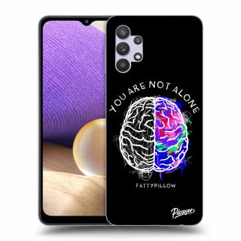 Obal pre Samsung Galaxy A32 5G A326B - Brain - White