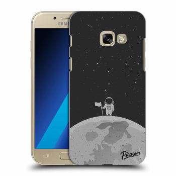 Picasee silikónový prehľadný obal pre Samsung Galaxy A3 2017 A320F - Astronaut