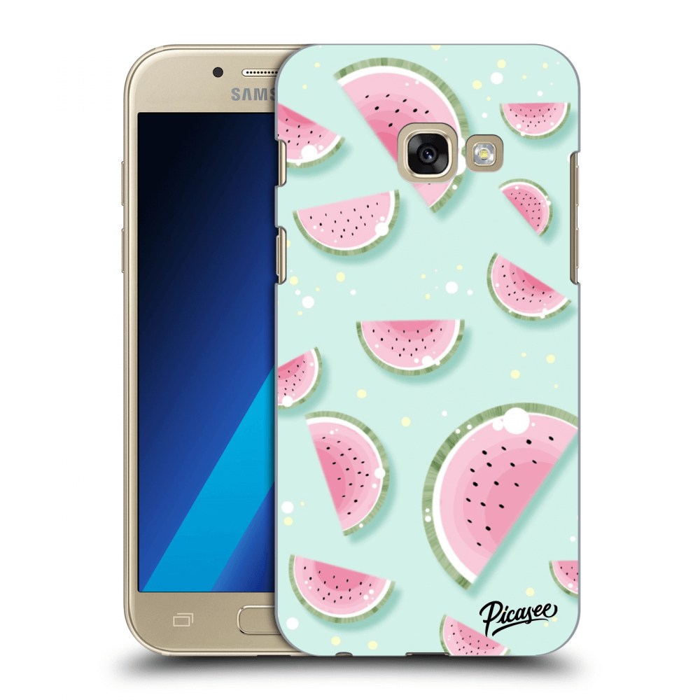 Picasee silikónový prehľadný obal pre Samsung Galaxy A3 2017 A320F - Watermelon 2