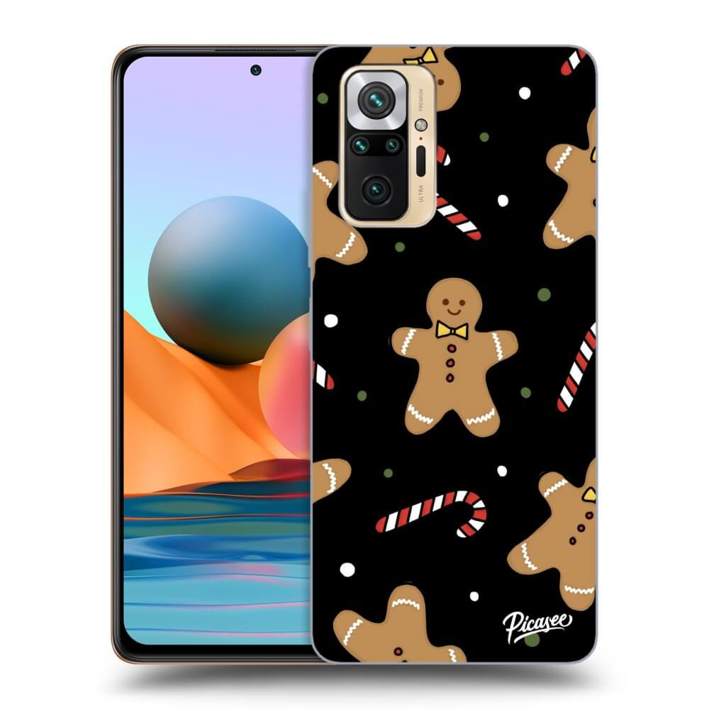 Picasee silikónový čierny obal pre Xiaomi Redmi Note 10 Pro - Gingerbread