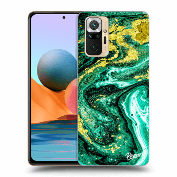 Obal pre Xiaomi Redmi Note 10 Pro - Green Gold