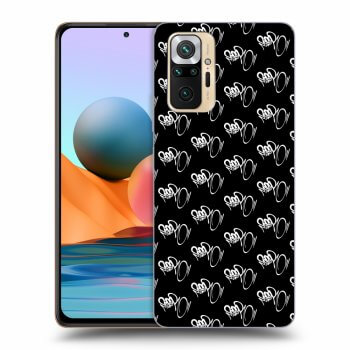 Obal pre Xiaomi Redmi Note 10 Pro - Separ - White On Black