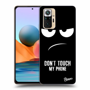Picasee ULTIMATE CASE pro Xiaomi Redmi Note 10 Pro - Don't Touch My Phone