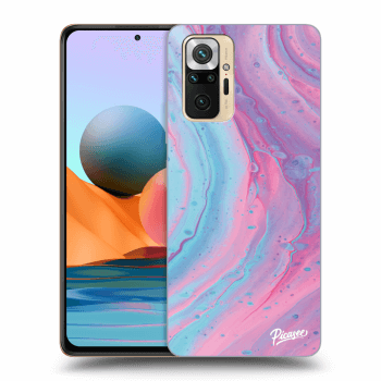 Obal pre Xiaomi Redmi Note 10 Pro - Pink liquid