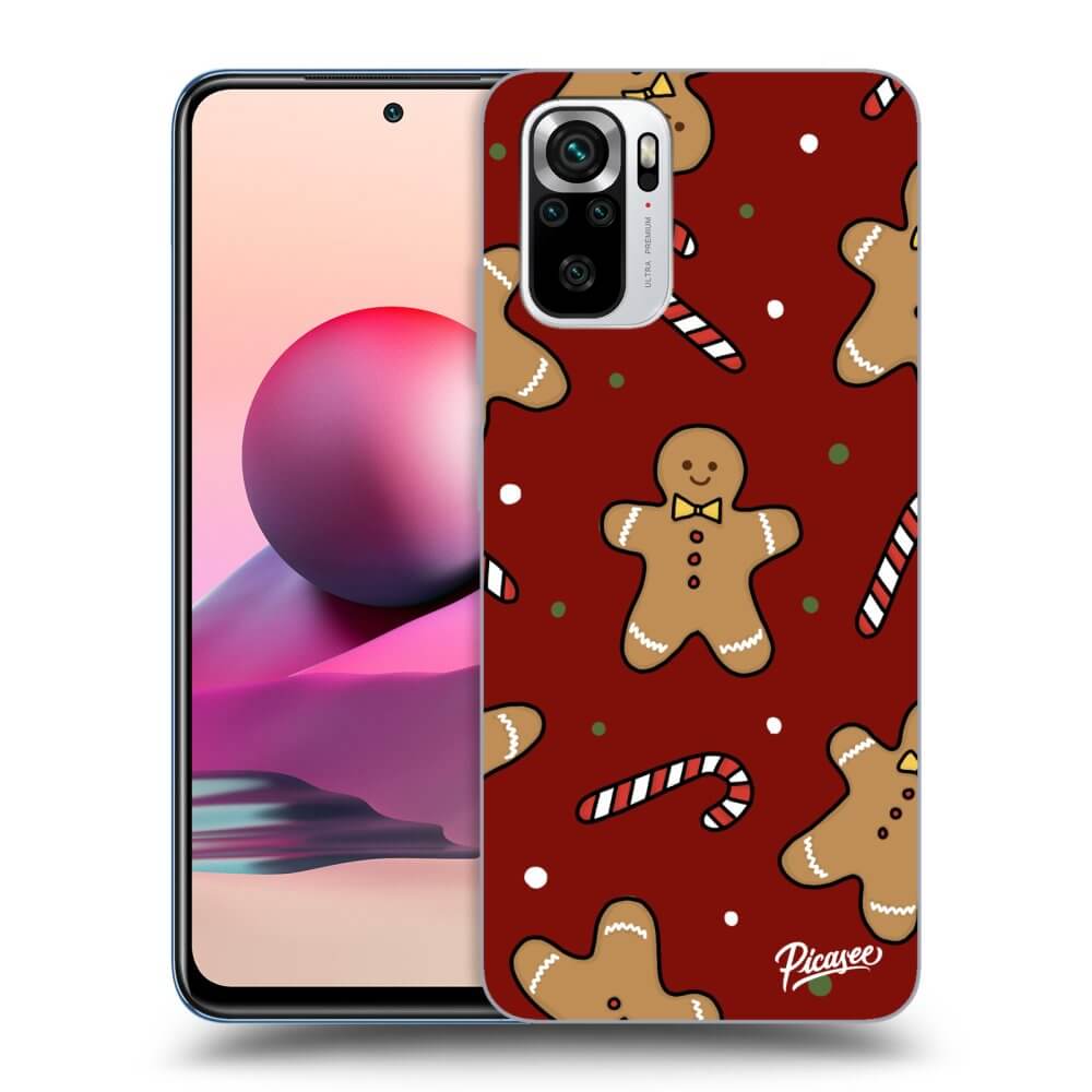 Picasee silikónový prehľadný obal pre Xiaomi Redmi Note 10S - Gingerbread 2