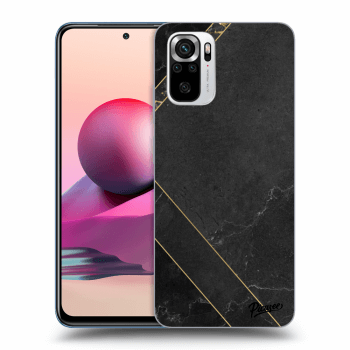 Obal pre Xiaomi Redmi Note 10S - Black tile