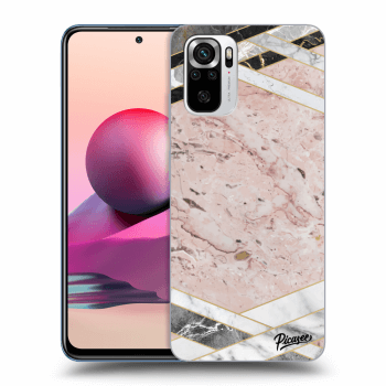 Picasee ULTIMATE CASE pro Xiaomi Redmi Note 10S - Pink geometry