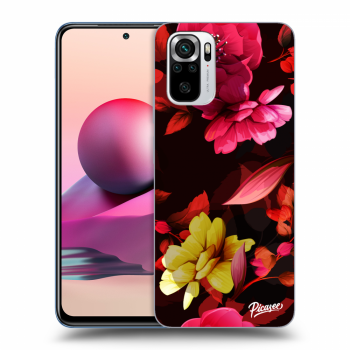 Obal pre Xiaomi Redmi Note 10S - Dark Peonny