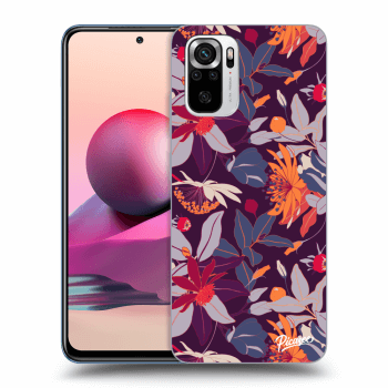 Obal pre Xiaomi Redmi Note 10S - Purple Leaf
