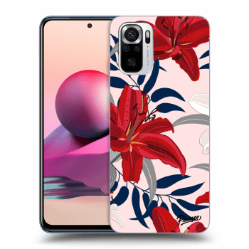 Obal pre Xiaomi Redmi Note 10S - Red Lily