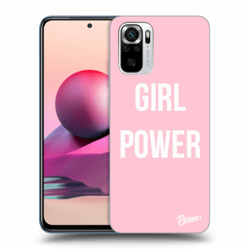 Picasee silikónový prehľadný obal pre Xiaomi Redmi Note 10S - Girl power