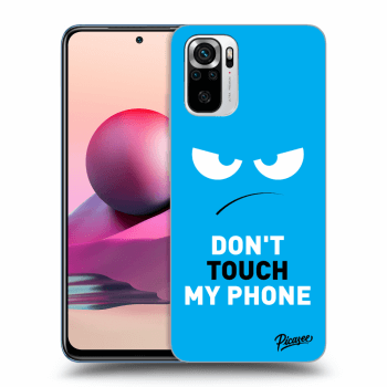 Picasee ULTIMATE CASE pro Xiaomi Redmi Note 10S - Angry Eyes - Blue