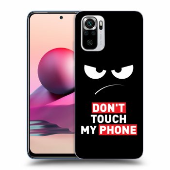 Obal pre Xiaomi Redmi Note 10S - Angry Eyes - Transparent