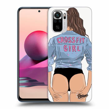 Obal pre Xiaomi Redmi Note 10S - Crossfit girl - nickynellow