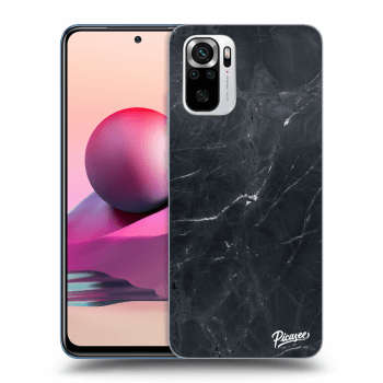 Obal pre Xiaomi Redmi Note 10S - Black marble