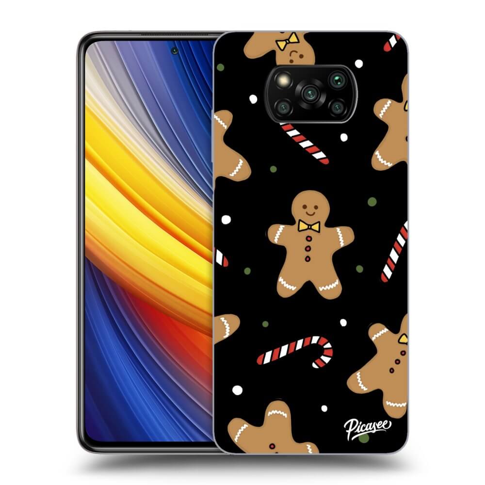 Picasee silikónový čierny obal pre Xiaomi Poco X3 Pro - Gingerbread
