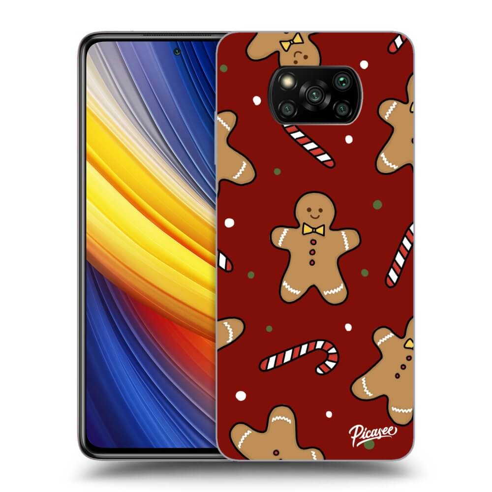 Picasee silikónový čierny obal pre Xiaomi Poco X3 Pro - Gingerbread 2