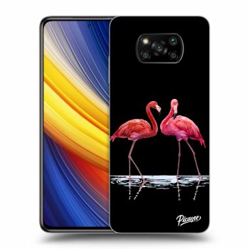 Picasee ULTIMATE CASE pro Xiaomi Poco X3 Pro - Flamingos couple