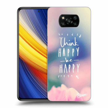 Obal pre Xiaomi Poco X3 Pro - Think happy be happy