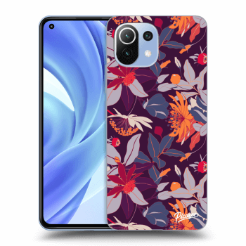 Obal pre Xiaomi Mi 11 - Purple Leaf