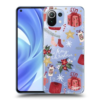 Picasee silikónový prehľadný obal pre Xiaomi Mi 11 - Christmas